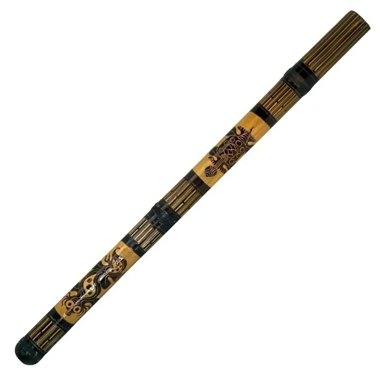 Didgeridoo Bambus graviert
