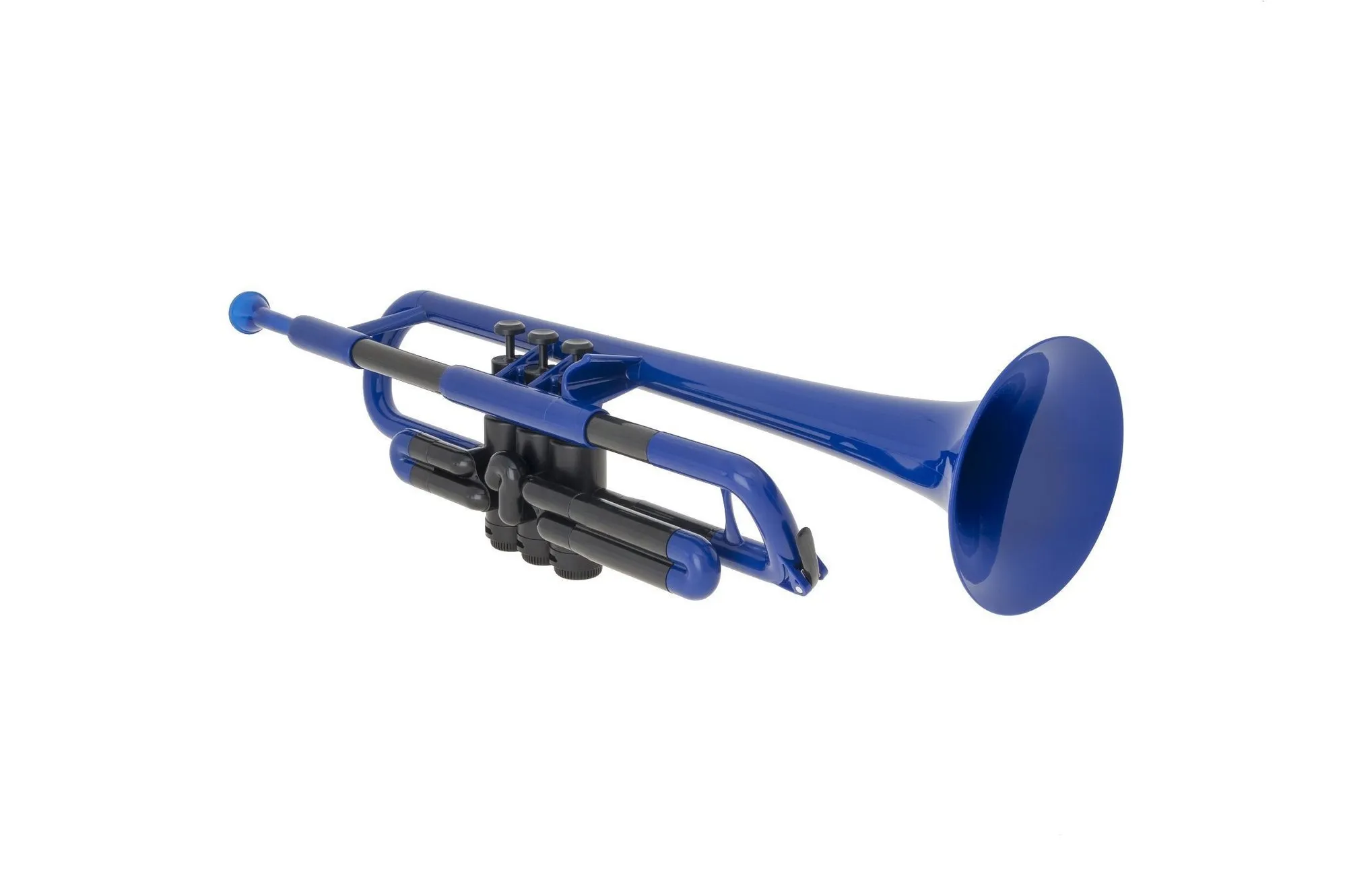 Kunststoff-Trompete Blau