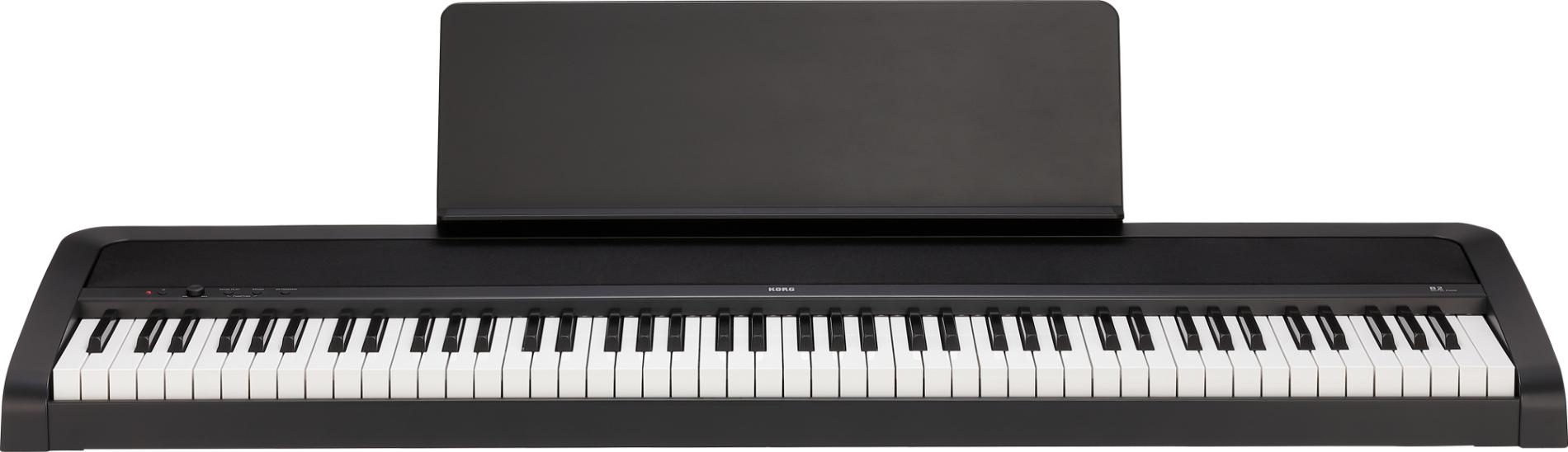 B2 Digital-Piano schwarz