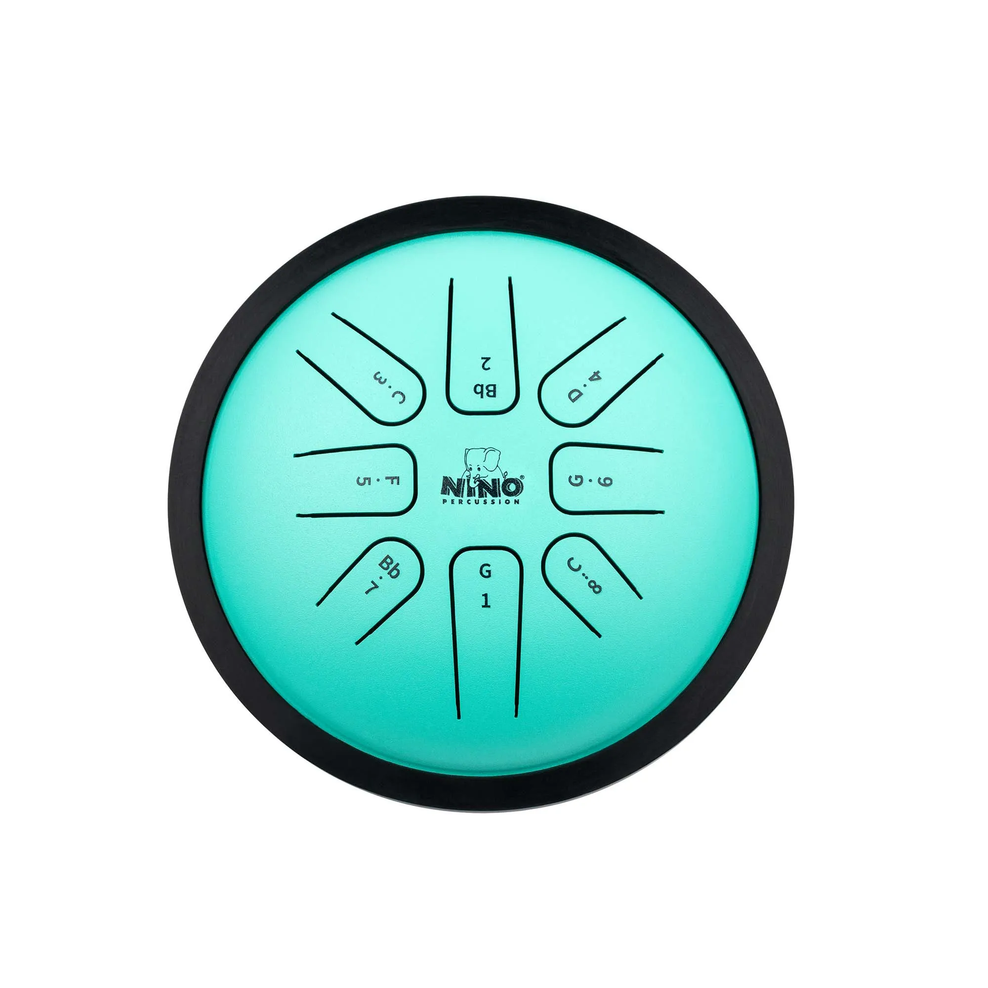 NINO982 Mini-Steel-Tongue-Drum Mint-Green