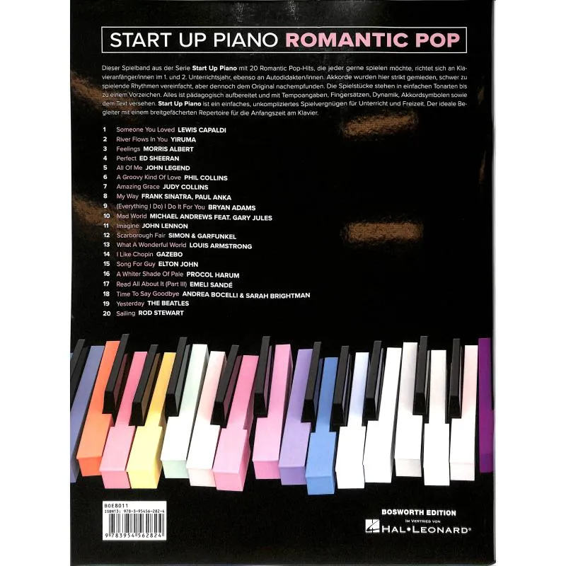 Start up Piano Romantic pop