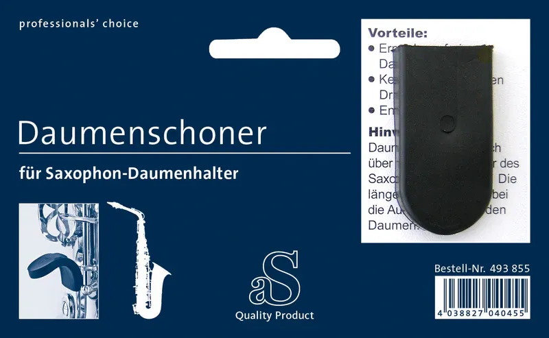 Daumenschoner Saxophon